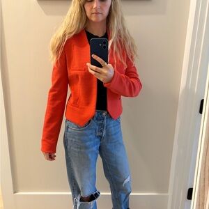 Ark & Co Vibrant Orange Blazer